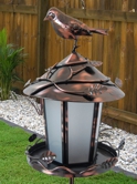Check out our new Solar Lit Bird Feeder and Garden Light