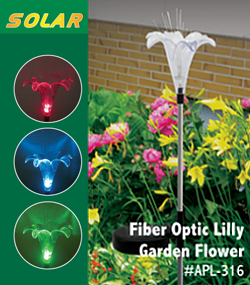 Solar Fiber Optic Lilly