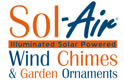 Sol-Air Solar Powered, Illuminated Wind Chimes, Garden Lights and Ornaments